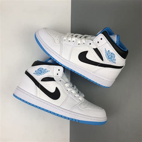 nike air jordans mid blue|jordan 1 mid for sale.